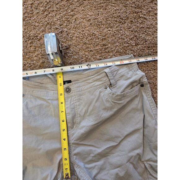 kuhl lengendary pants cargo roll up hiking pants gray womens 14 - Picture 7 of 8